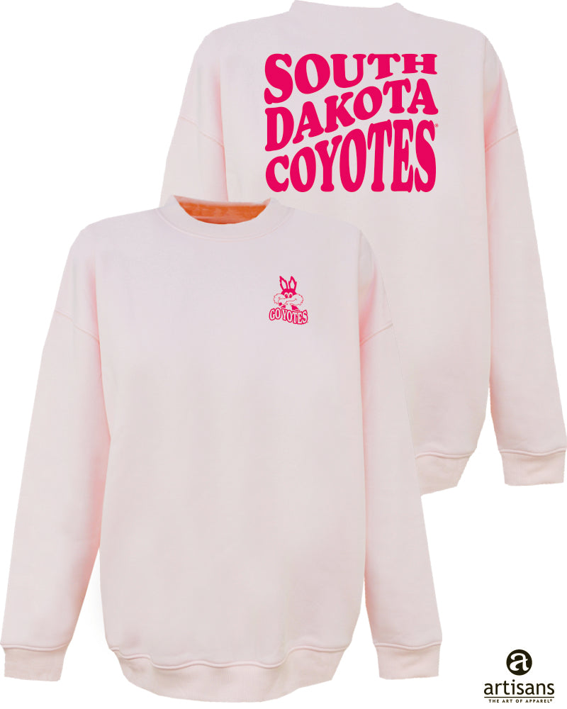 Artisans Sully Drop Shoulder Crew Pink Mist – USD Charlie's Store