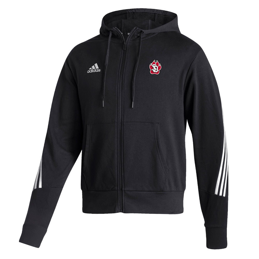 Black Adidas hoodie with SD paw top right 