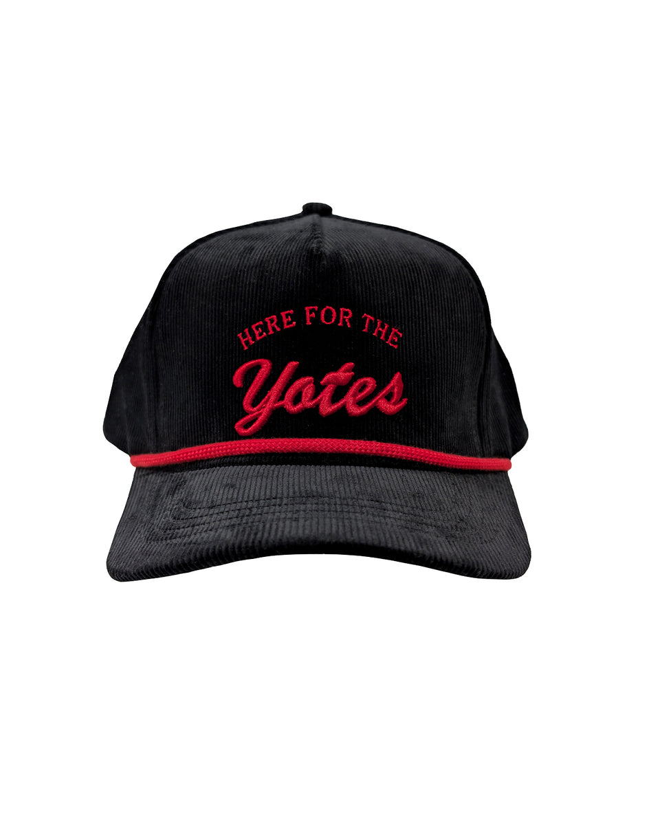 BlackGamedaySocialCordHat-