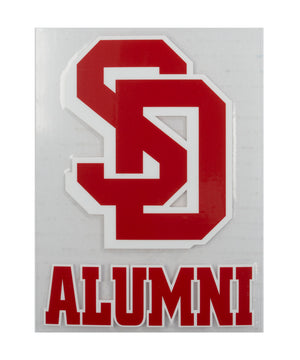 South Dakota Coyotes SD Alumni Decal