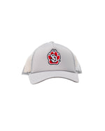 Adidas Gray trucker hat with SD paw logo