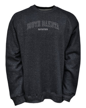 Gray crew with white South Dakota Coyotes lettering
