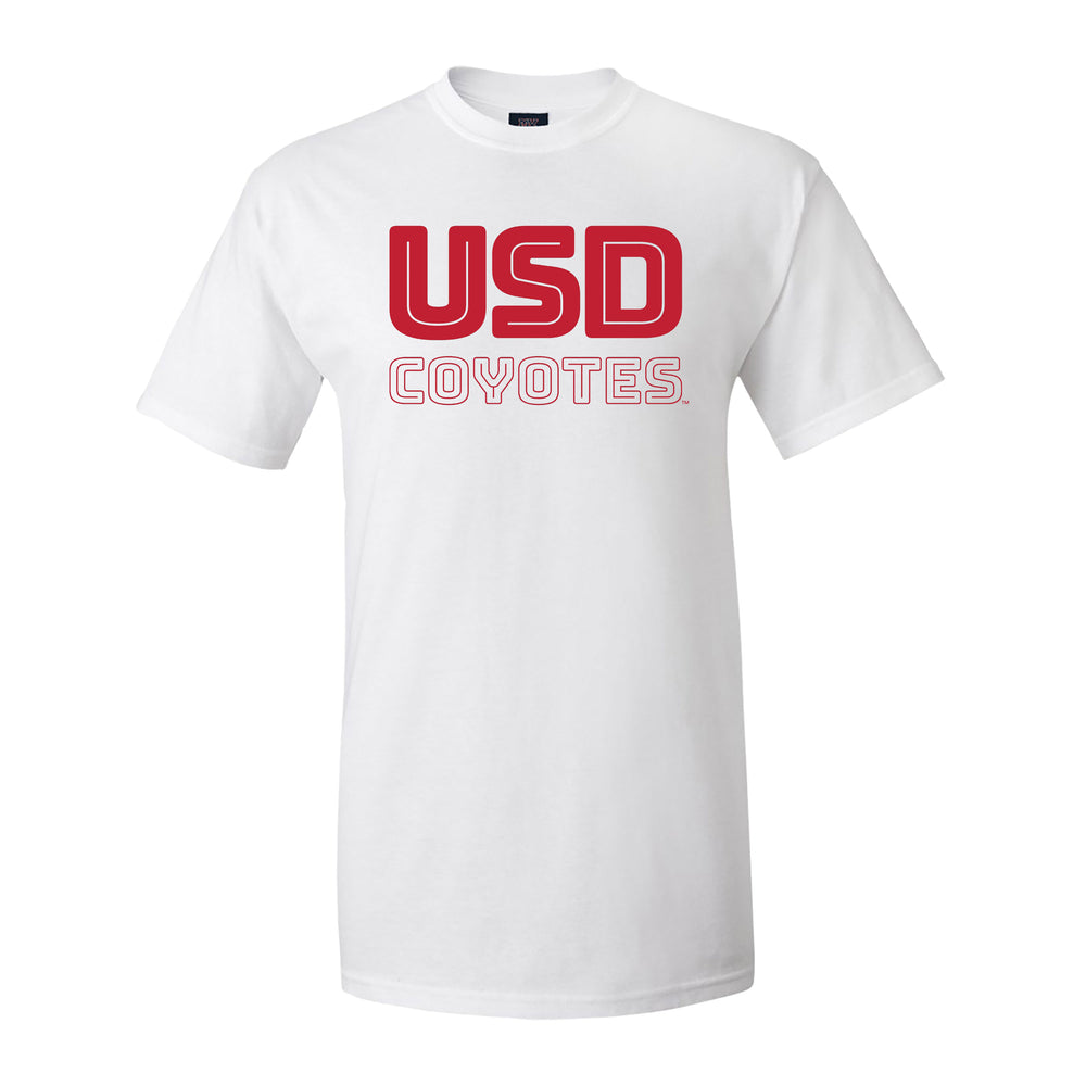 White Out Tee Volleyball USD Coyotes