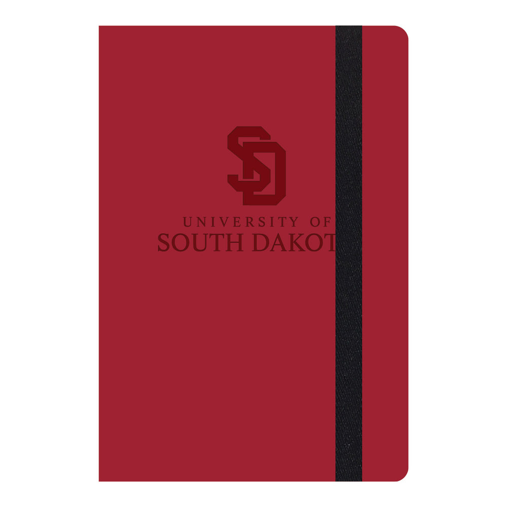 
                
                    Load image into Gallery viewer, Red journal with SD University of South Dakota Logo journal
                
            