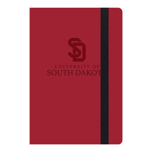 
                
                    Load image into Gallery viewer, Red journal with SD University of South Dakota Logo journal
                
            