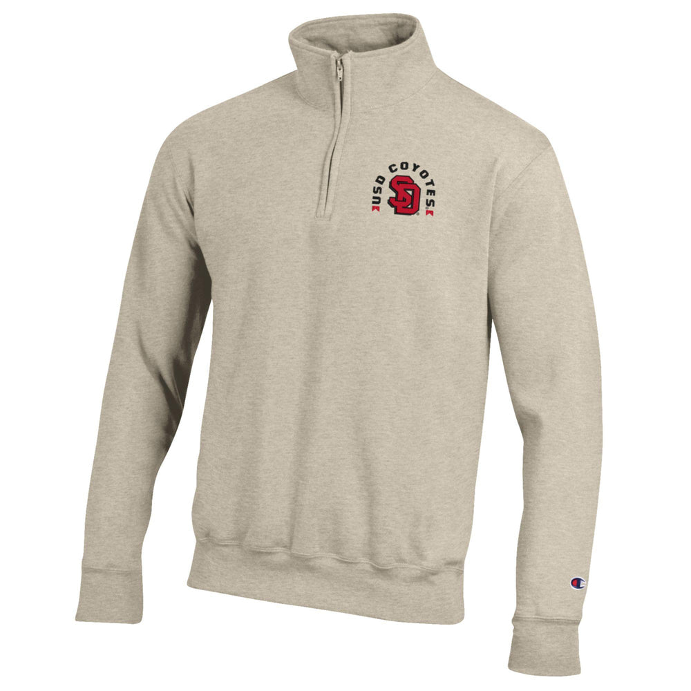 Champion Fleece Powerblend Oatmeal Quarter Zip – USD Charlie's Store