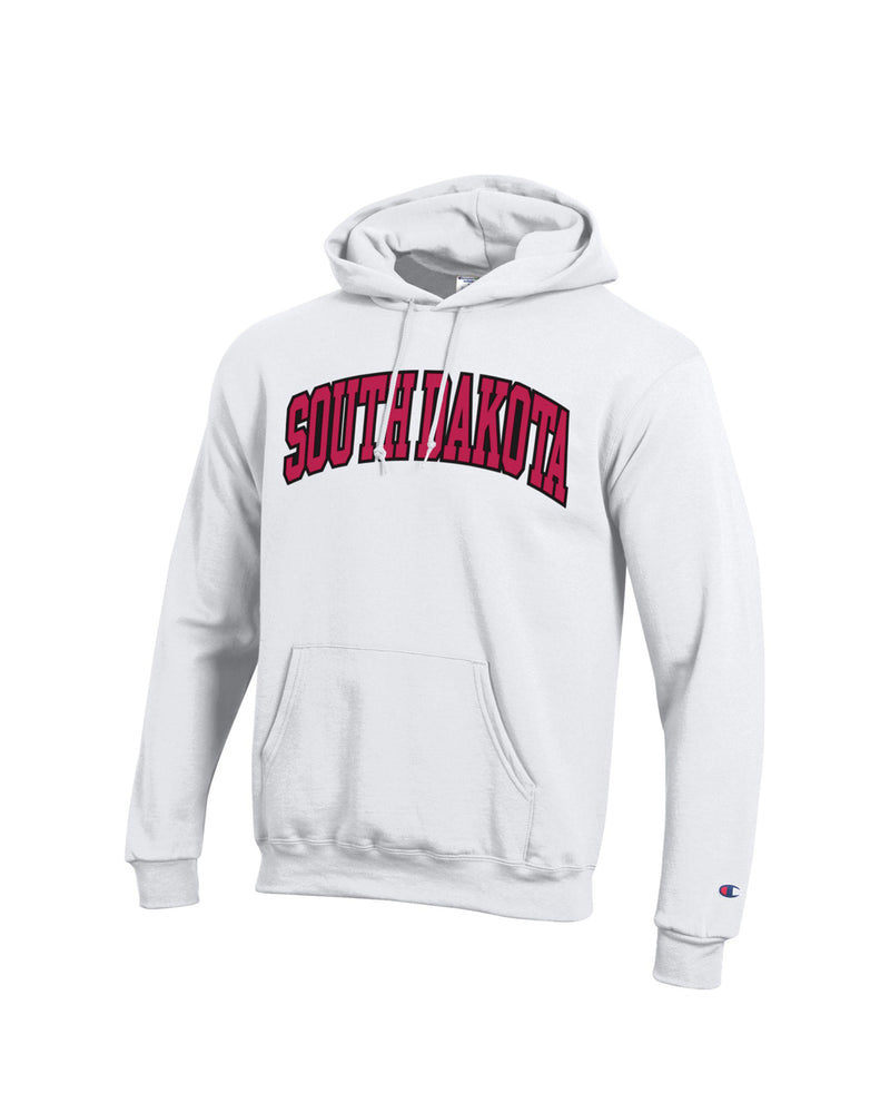 Champion Hoodies with South Dakota Tackle Twill