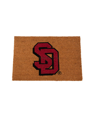 Coir doormat with SD logo 