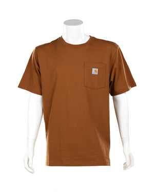 Carhartt tee with pocket featuring logo