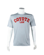 Coyote Law Unisex Gray Performance Tee