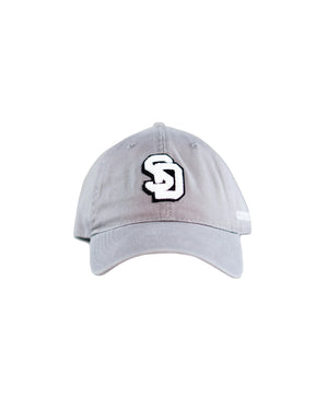 Gray hat with white SD paw and coyotes lettering on side 