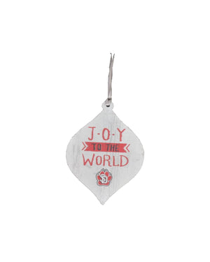 Ornament Teardrop Joy to the World