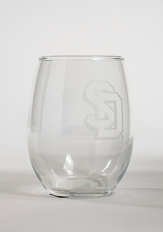 Stemless SD Wine Glass