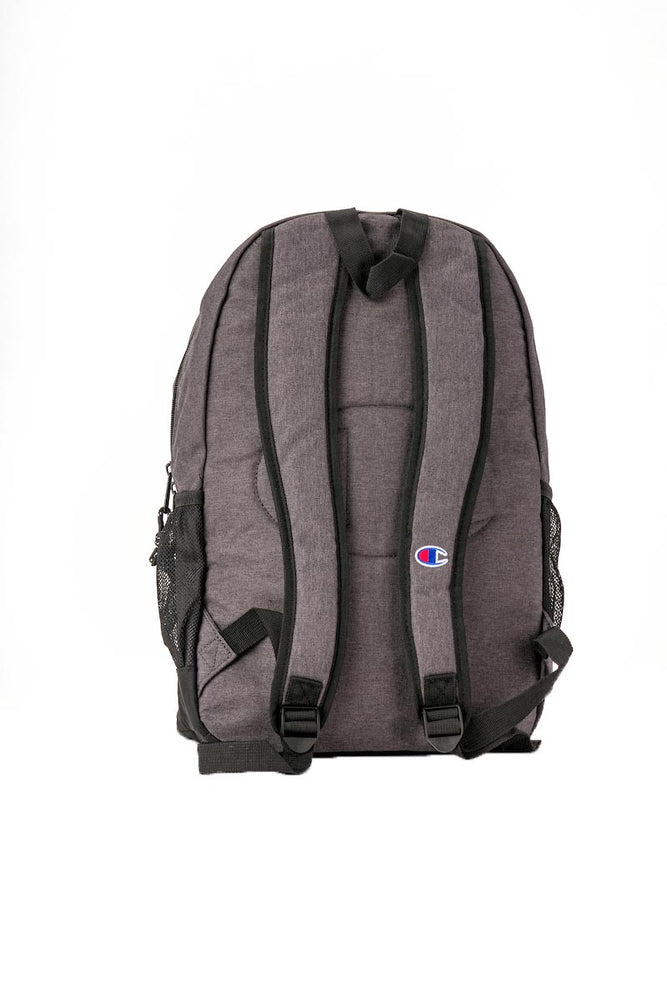 Champion Backpack 18” X 12” X 5” Heathered Gray