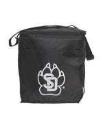 SD Paw Black 12 Pack Cooler