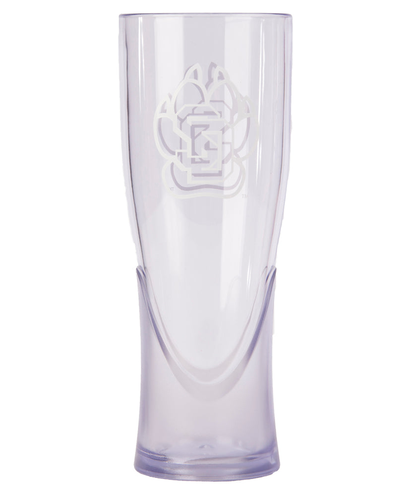 South Dakota Coyote Paw Logo 24-oz. Acrylic Pilsner Glass – USD