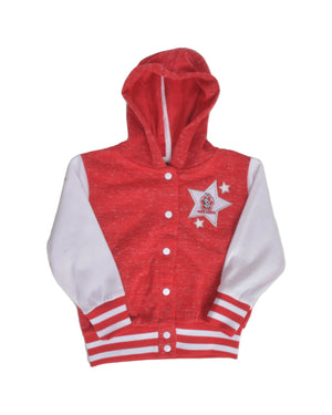 Colosseum Toddler's Red letter Jacket with Hood