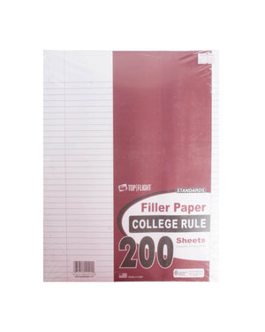Filler Paper 11X9 (200) CR