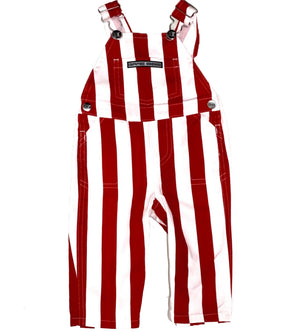 
                
                    Load image into Gallery viewer, Red and white striped bibs
                
            