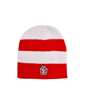 
                
                    Load image into Gallery viewer, Logo Fit Unisex Knit Rugby Striped with No Cuff
                
            