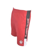 Men's Athletic Red Shorts with Pockets SD Paw