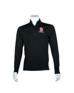 Black quarter zip with SD medical school logo right chest