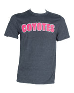 2022 Coyotes in Pink on Gray Tee