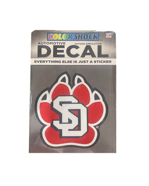 Red SD paw logo