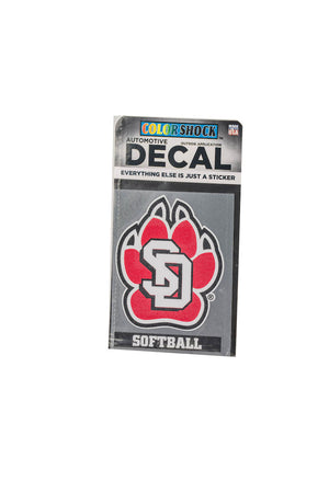SD Paw Decal with Sport