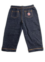 Jean shorts with SD paw on back pocket 