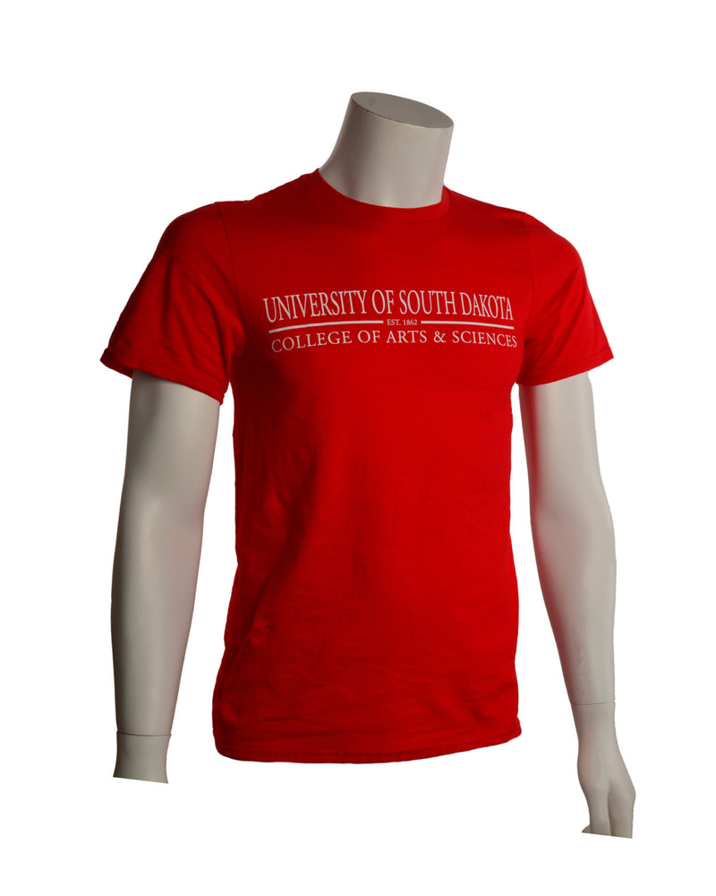 Red College of Arts & Sciences tee