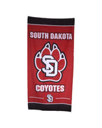 South Dakota Coyotes Beach Towel
