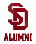 Red SD Alumni decal 