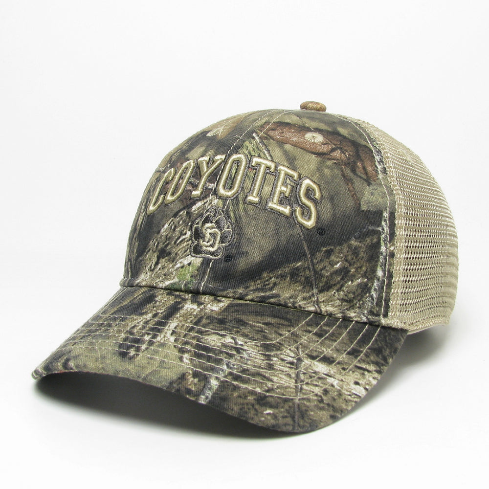 
                
                    Load image into Gallery viewer, Camo hat with Coyotes logo 
                
            