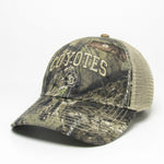 Camo hat with Coyotes logo 