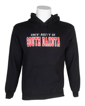 University of South Dakota Fleece Hoodie Black