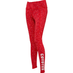 Women's Intention Legging Red With Pocket