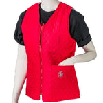 Red vest with SD paw