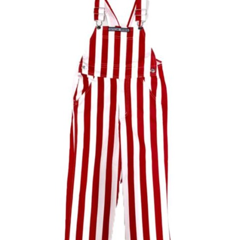 
                
                    Load image into Gallery viewer, Red and white striped bibs
                
            