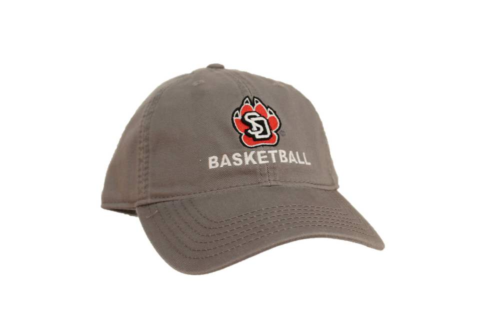 Gray basketball hat