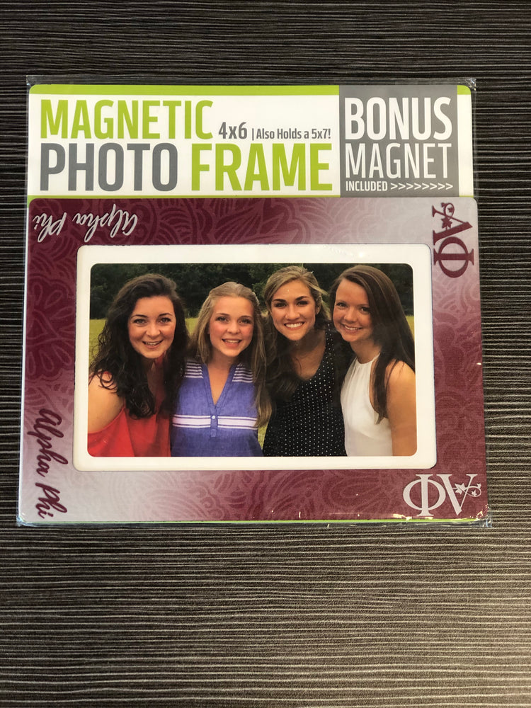 
                
                    Load image into Gallery viewer, Magnetic 4 x 6 Greek Life Frame
                
            