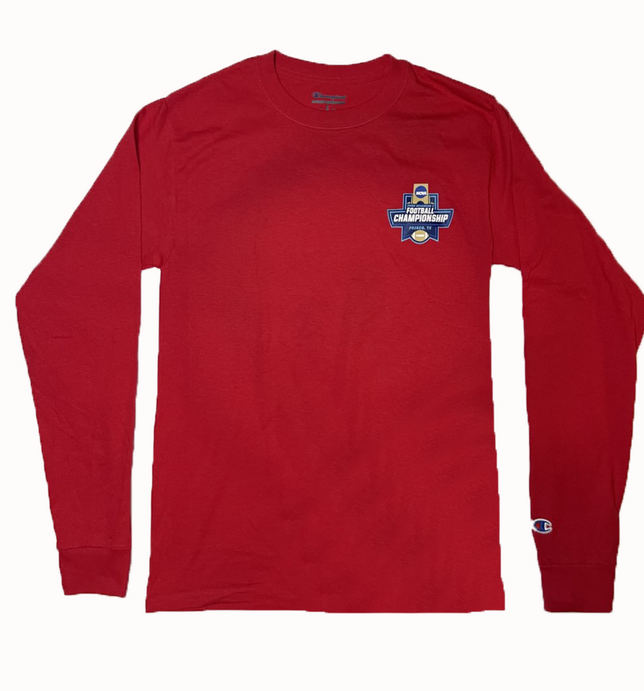 
                
                    Load image into Gallery viewer, NCAA Red L/S Tee
                
            