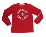 Colosseum Youth Red L/S Tee